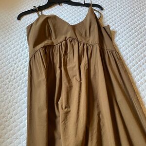 Elegant Brown Maxi Dress